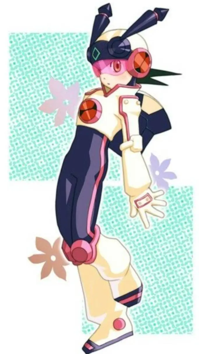 ai character: Meddy.EXE background