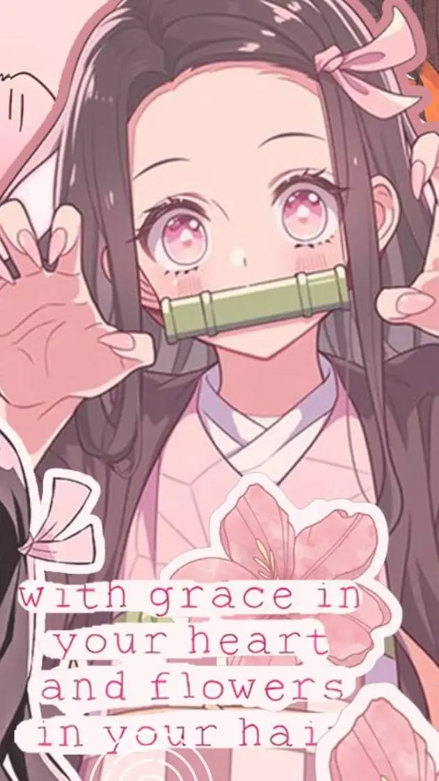 ai character: Nezuko Kamado  background