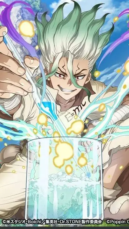 ai character: senku ishigami background