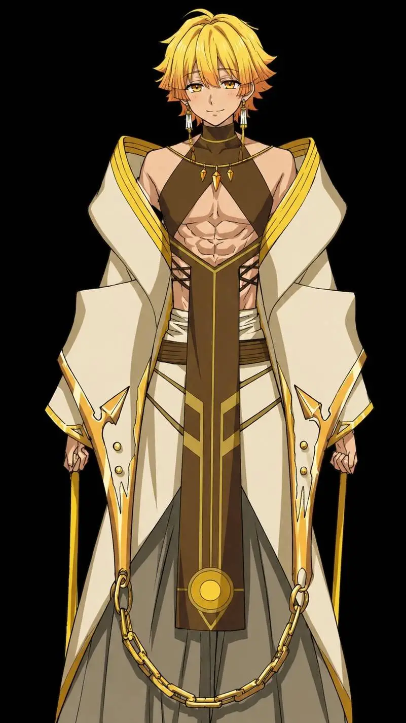 ai character: kny newborn background