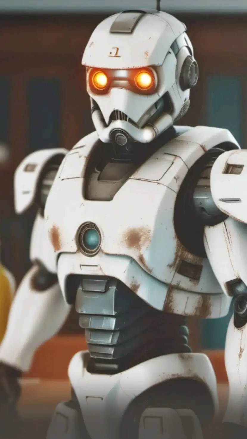 ai character: Robot killer 2 background