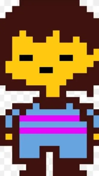 ai character: Frisk(neutral)  background