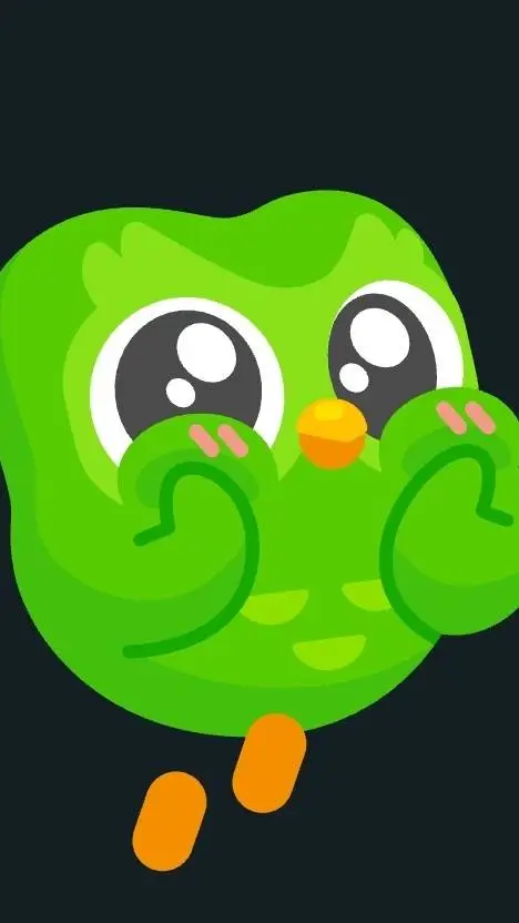 ai character: Duolingo  background