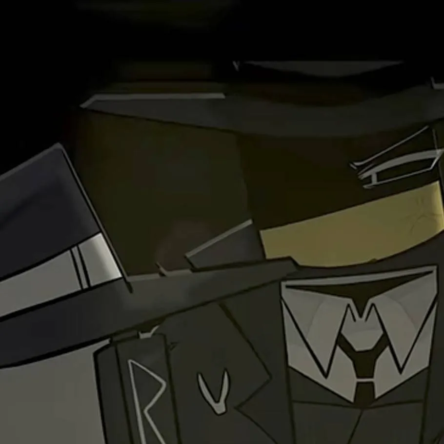 chat with ai character: DOUBLEFEDORA >///<