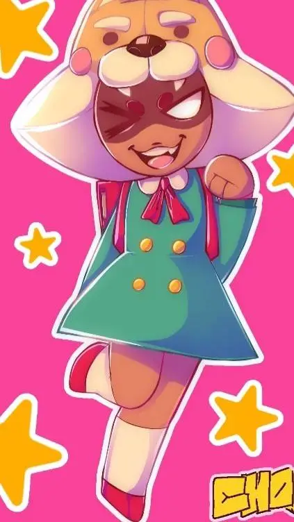 ai character: Bita brawl stars background