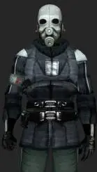 ai character: temu Metro cop background