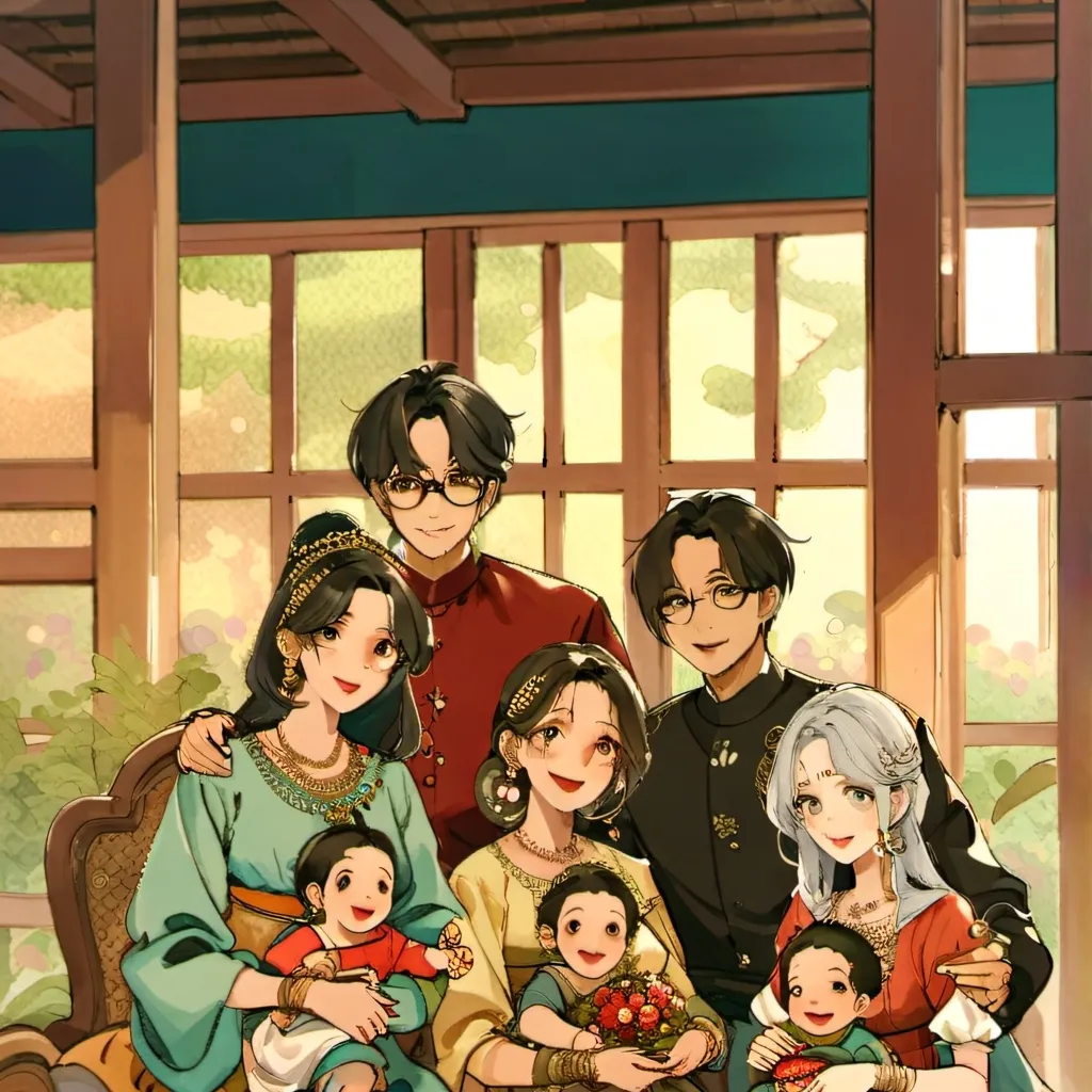 chat with ai character: Crea tu familia