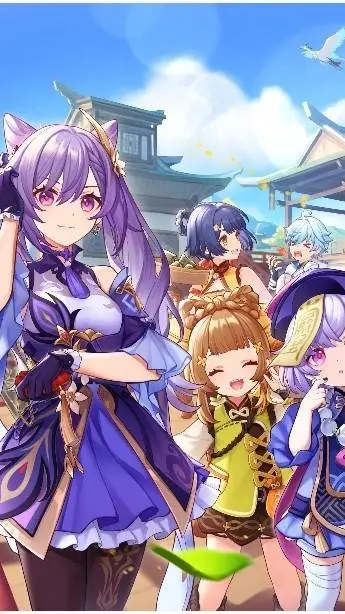 ai character: genshin background