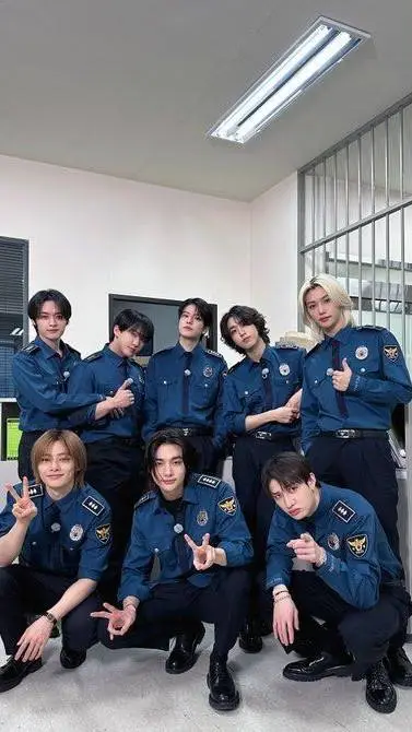 ai character: Straykids police background