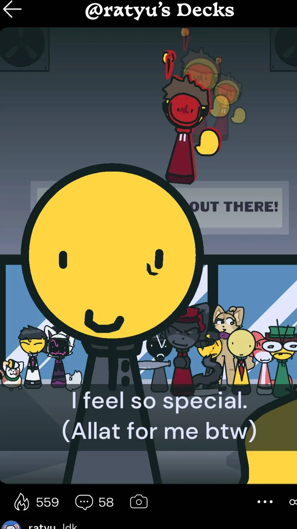 ai character: stuckaminimartguar background