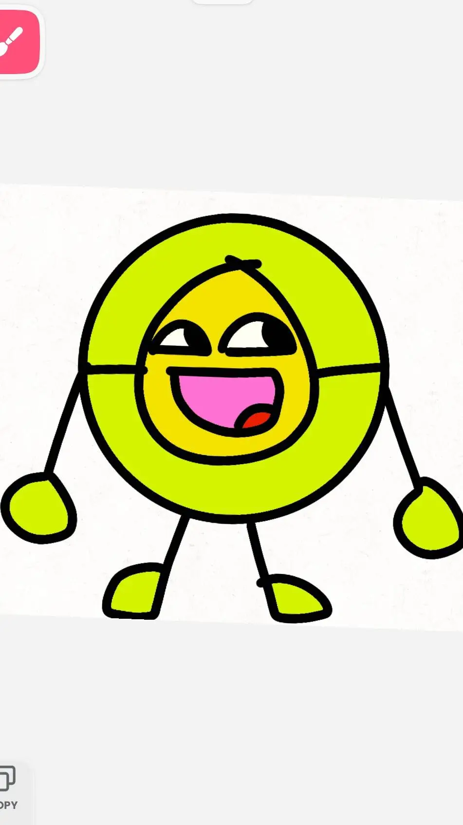 ai character: boomerang background