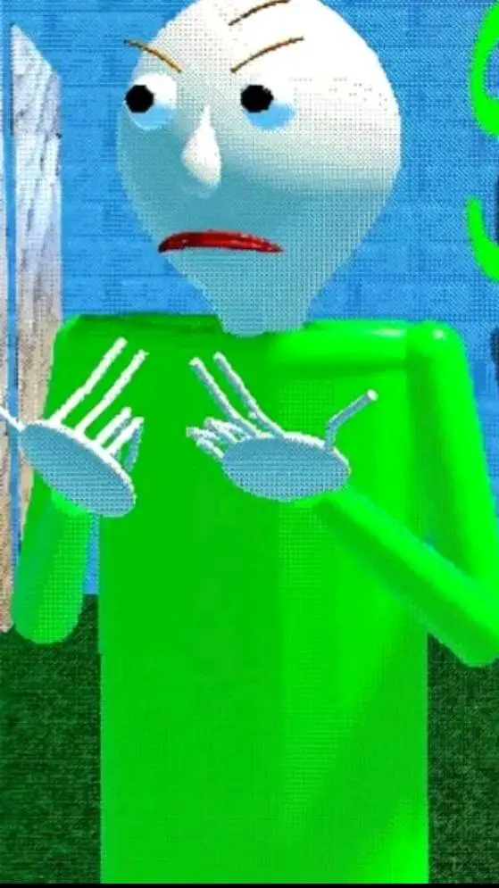 ai character: baldi background