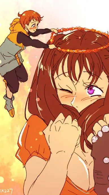 ai character: King X Diane background