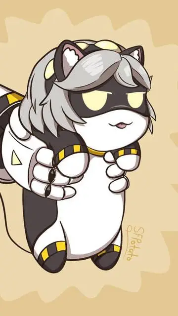 ai character: V cat background