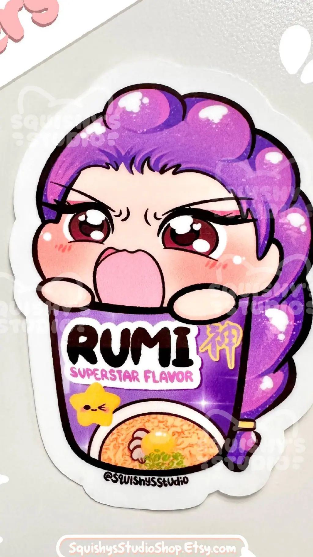 ai character: Rumi stuck  background