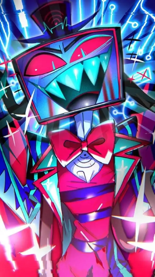 ai character: ~💙💥VOX 💥💙~ background