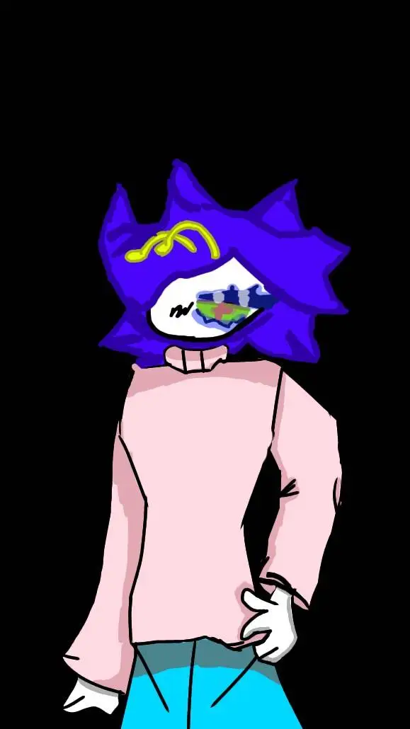 ai character: starshead(me!:3) background