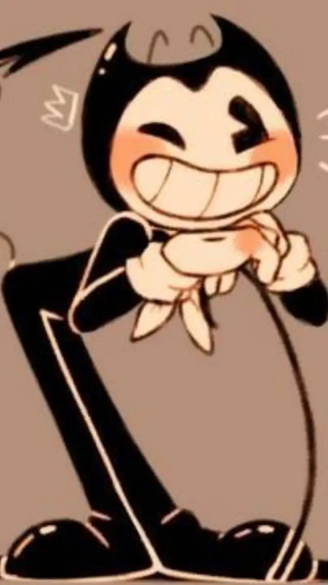 ai character: bendy!  background