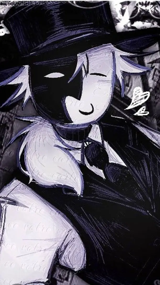 ai character: artful background