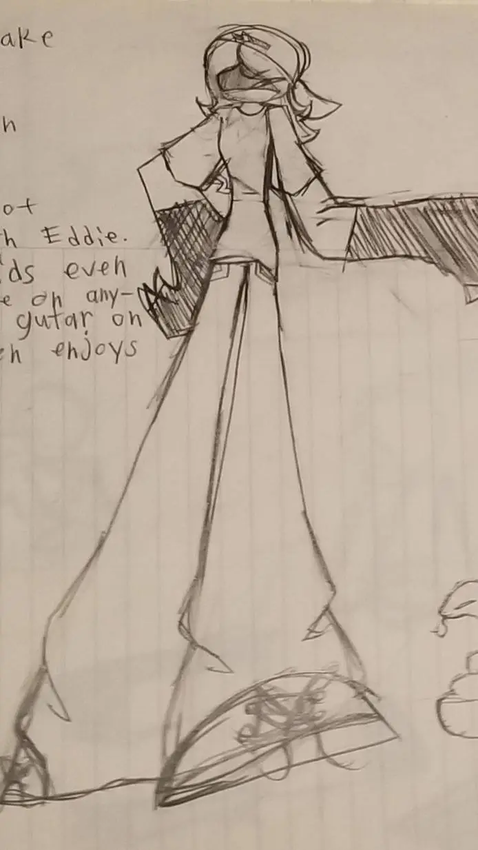 ai character: Ashley  background