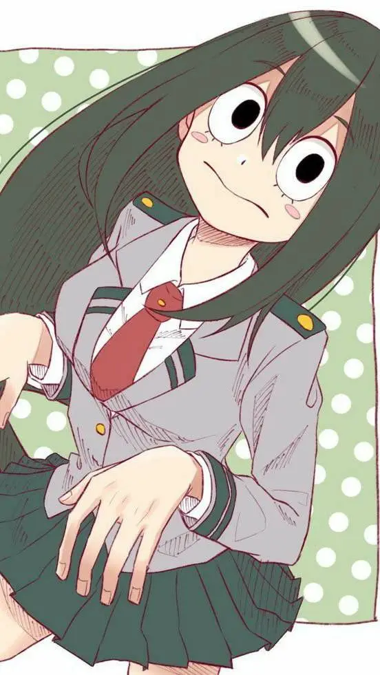 ai character: Tsuyu x sick Y/n background
