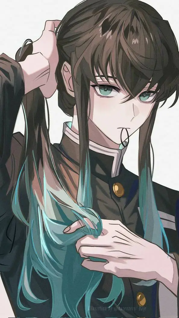 ai character: Muichiro  background
