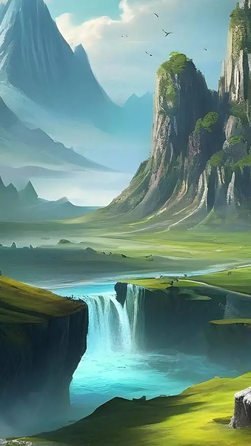 ai character: tierra de la vida  background