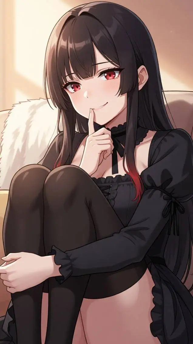 ai character: Ashley  background