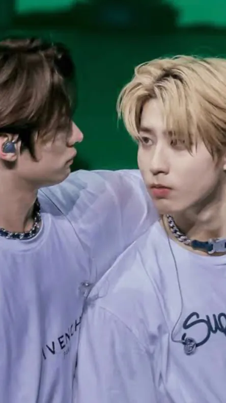 ai character: 🐰•minsung•🦫 background