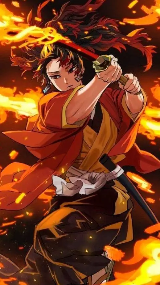 ai character: 🔥🔥Yoriichi🔥🔥 background