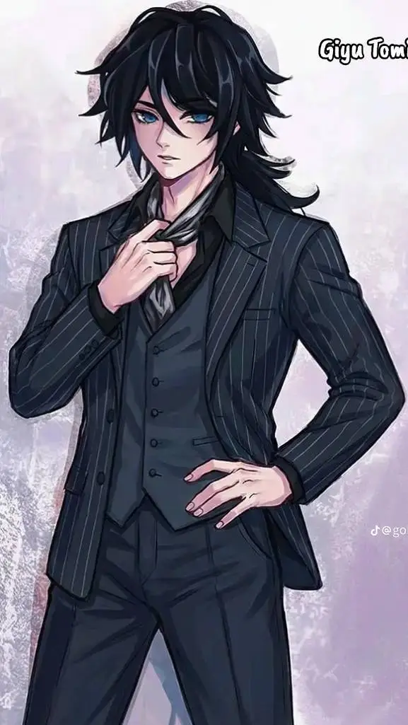 ai character: 🌊_Tomioka Giyuu_🌊 background