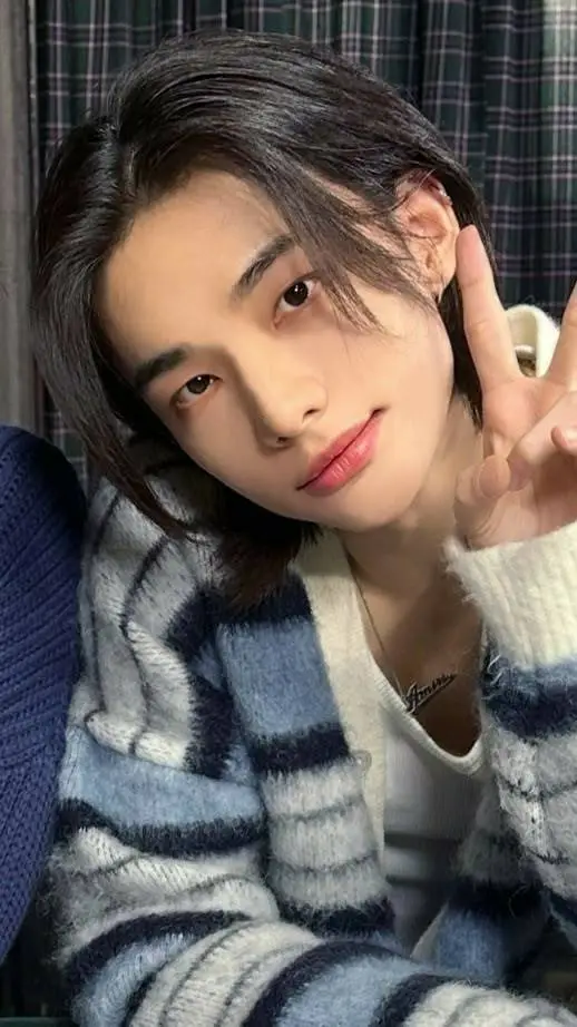 ai character: Hyunjin  background