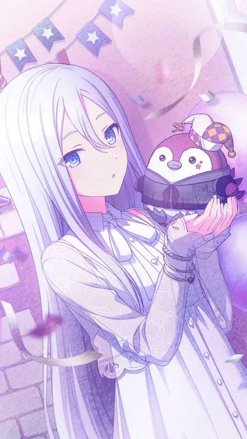 ai character: Kanade  background
