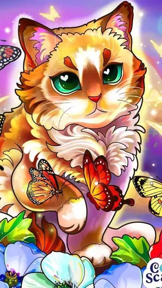 ai character: meowwwwwww  background