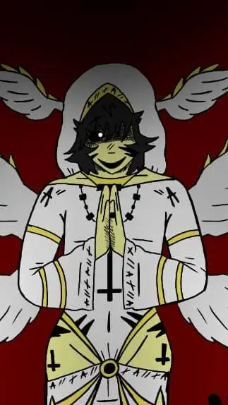 ai character: izan <3 background