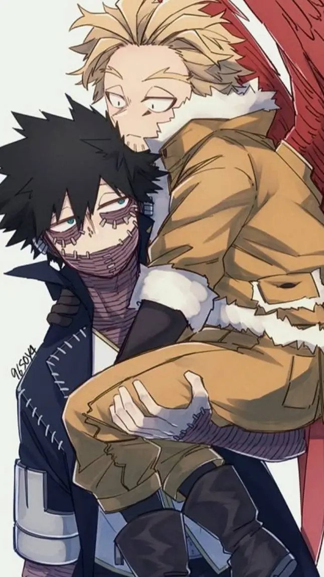 ai character: DABI  background