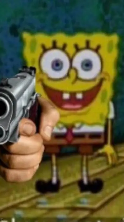 ai character: SpongeBob has a gu background