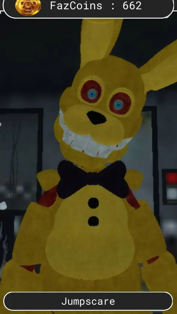 ai character: ITP springBonnie background