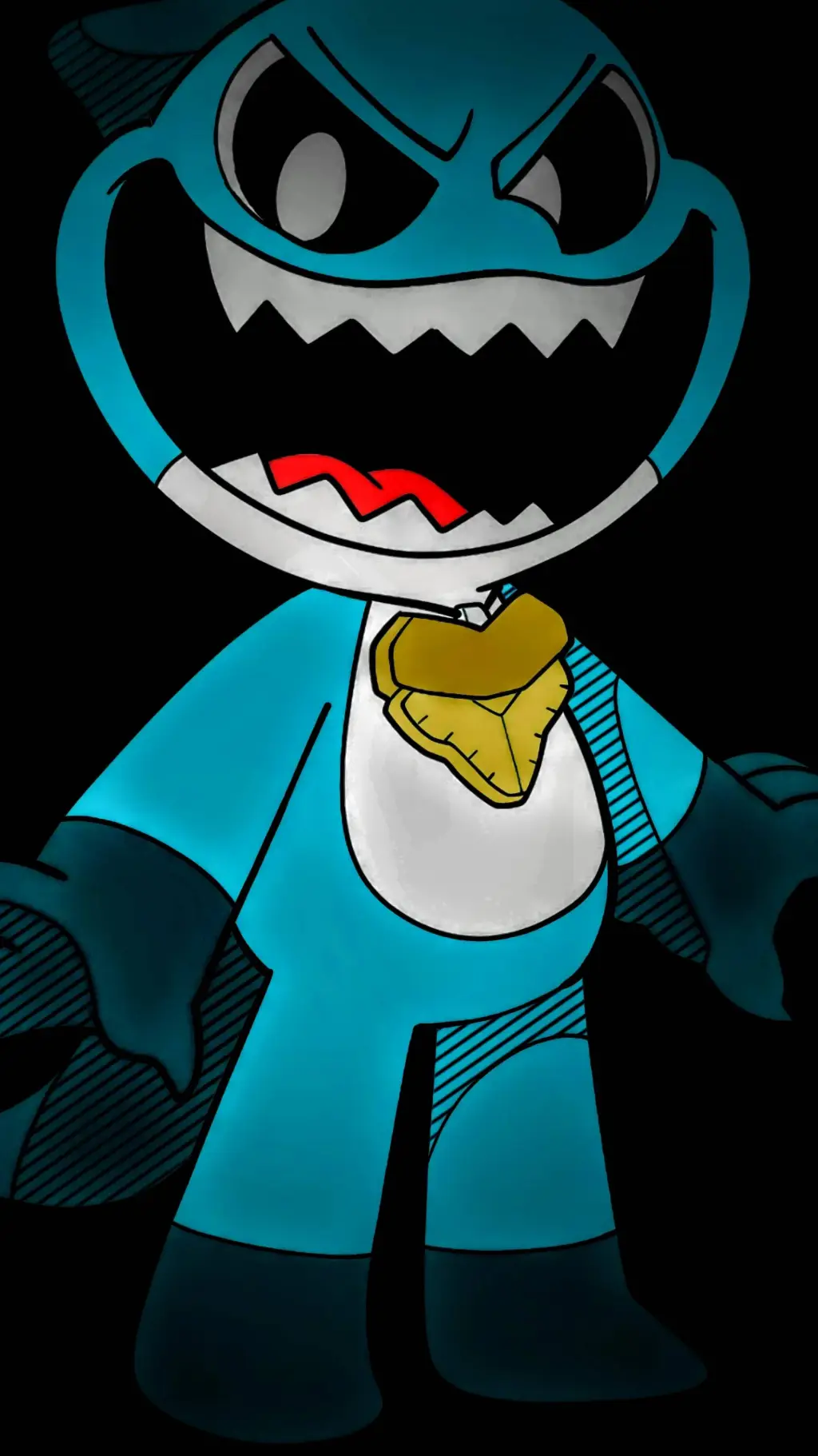 ai character: Maggie Mako 🦈 background