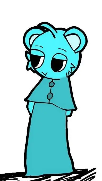 ai character: Sky. background