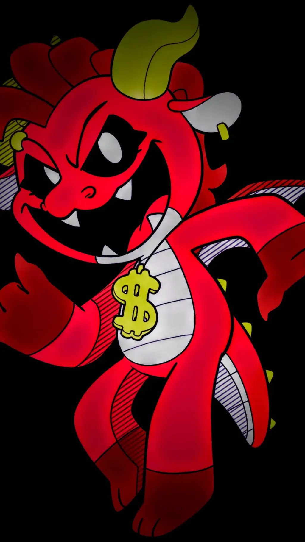 ai character: Simon Smoke. 🐉🐲 background