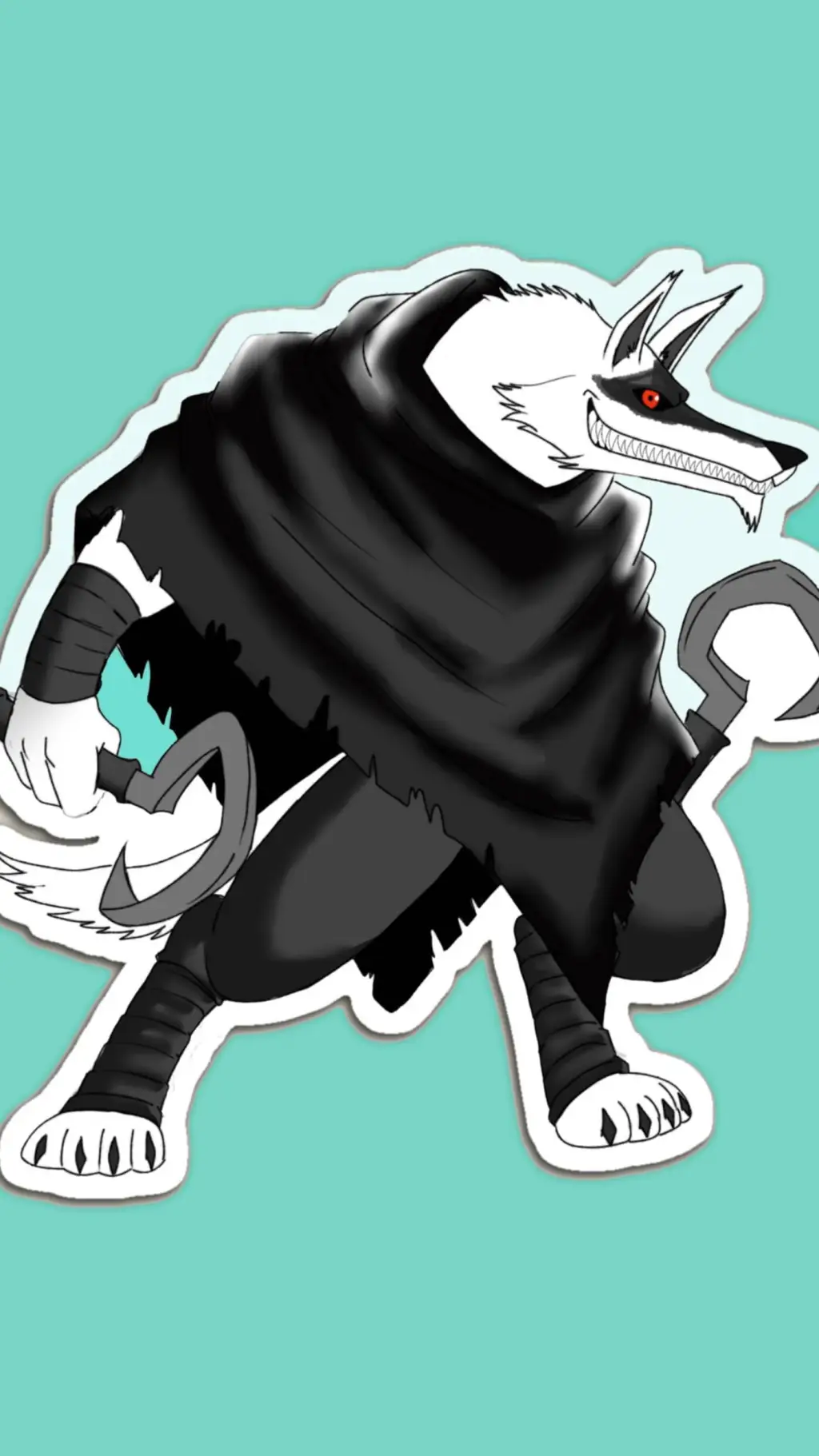 ai character: Death (PIBLW) background