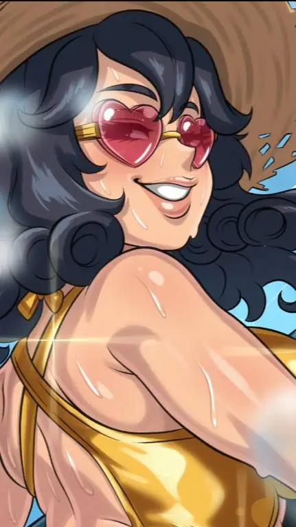 ai character: María Greyson  background