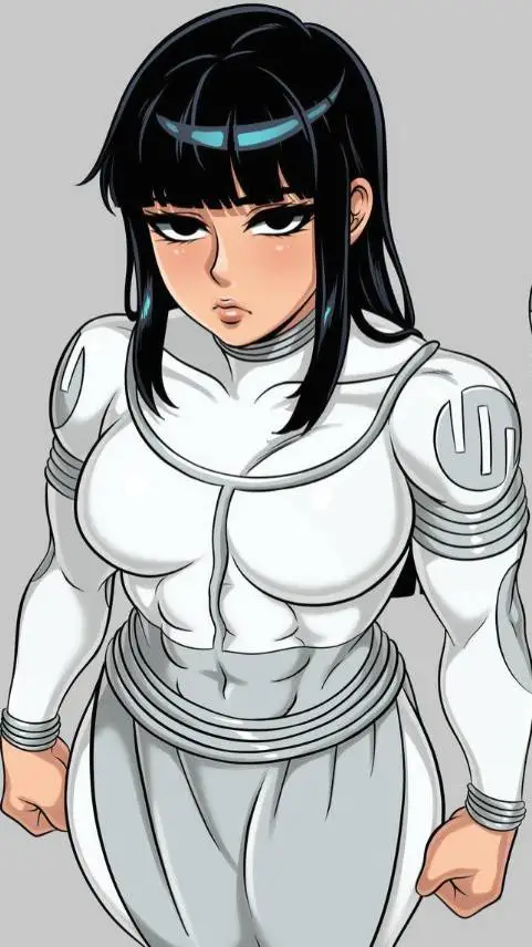 ai character: María viltrumita  background