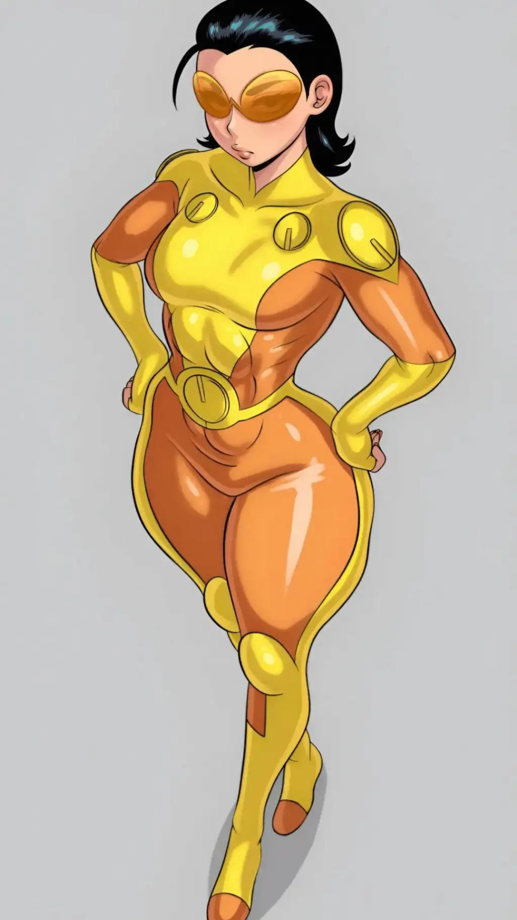 ai character: bulletproof María background