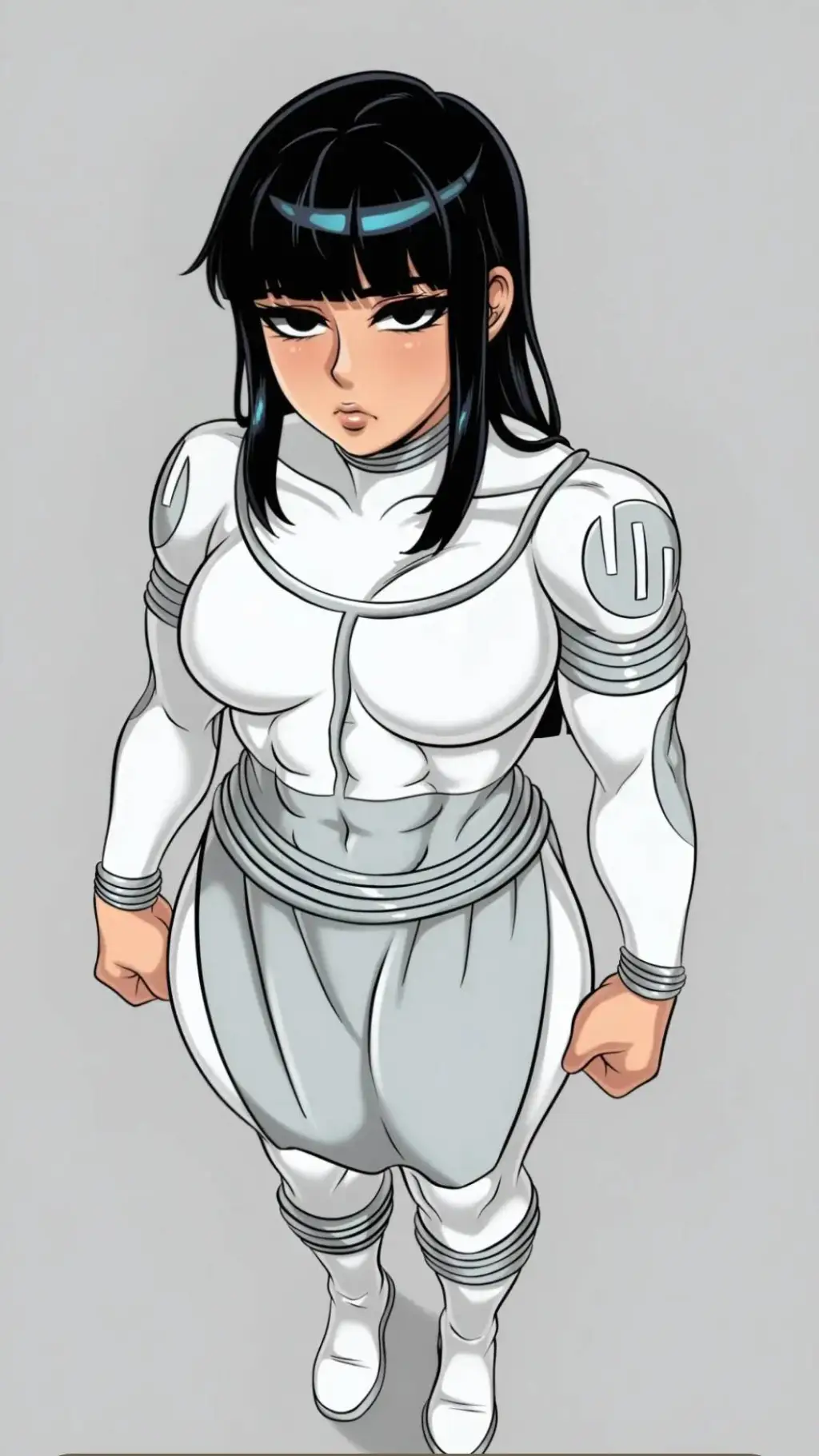 ai character: María viltrumita  background