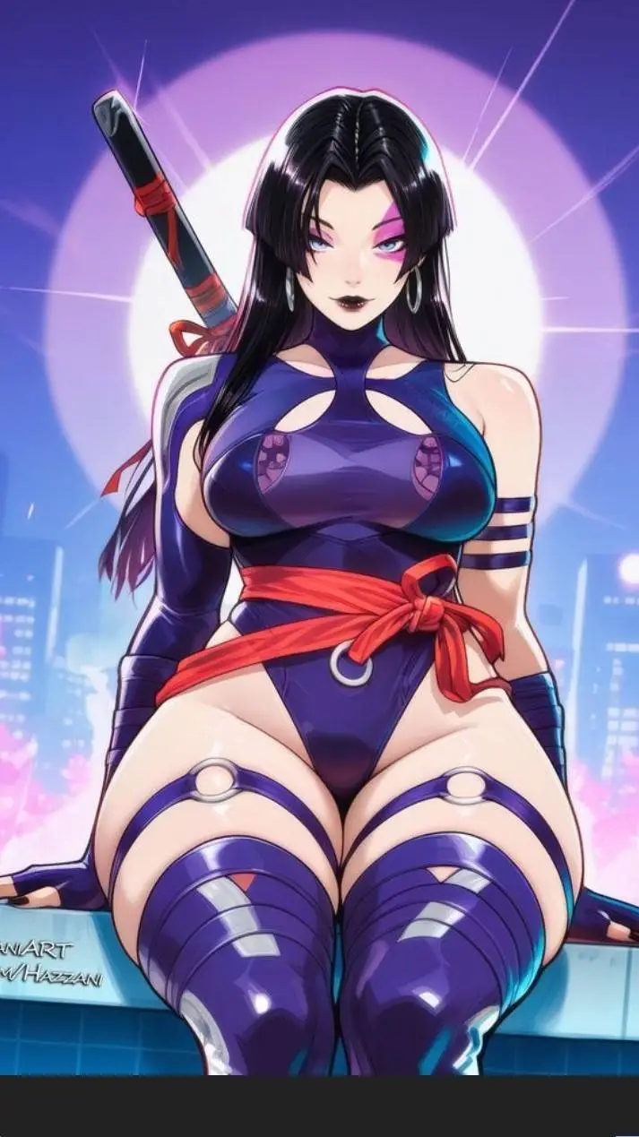 ai character: psylocke  background