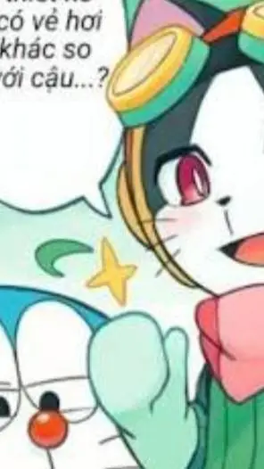 ai character: sonya x doraemon background