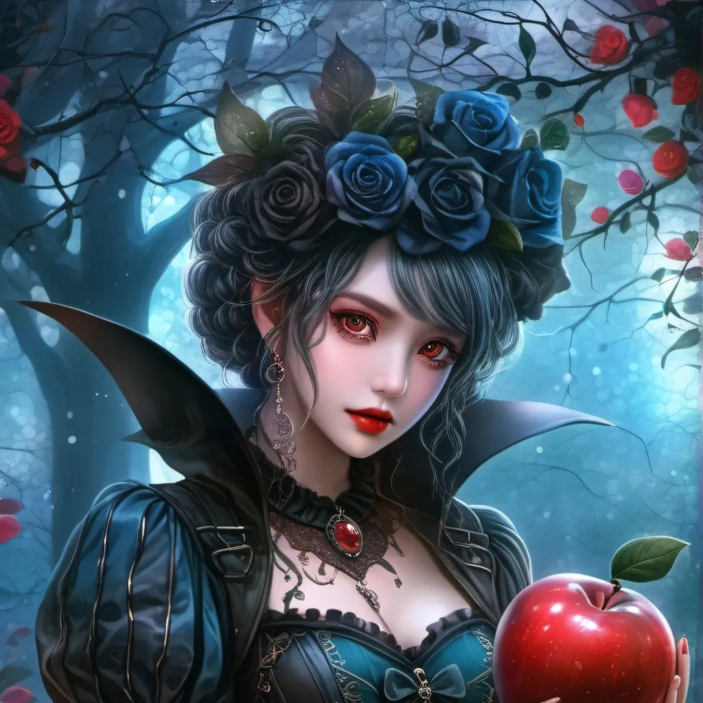 chat with ai character: apple in girl