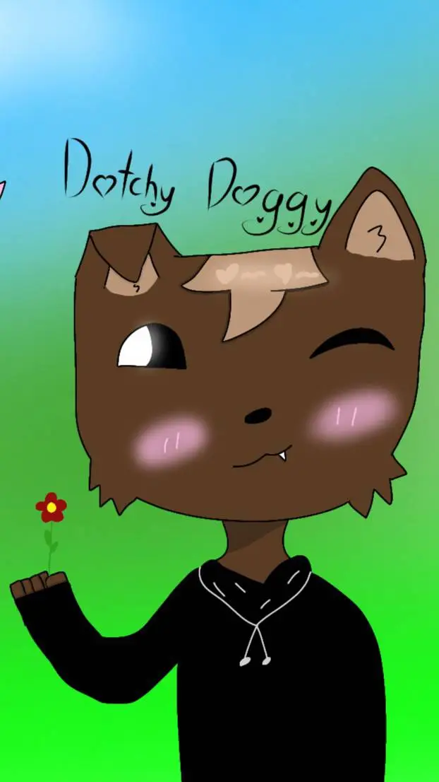 ai character: Dotchy Doggy background